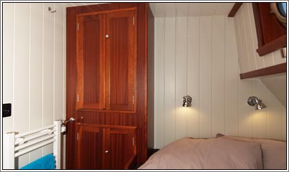 Aaltje Engelina Kabine mit Doppelbett