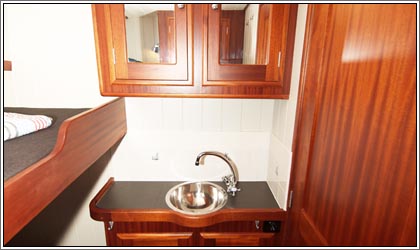 Aaltje Engelina 2 Personen Kabine mit Etagenbett