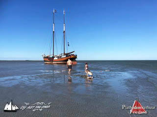 Dy Abt Fan Starum Trockengefallen