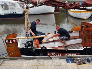 Dolle Dries in der Basis